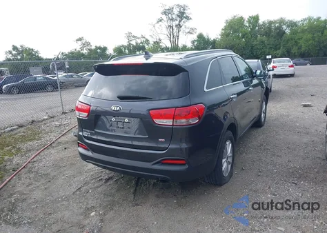 2018 Kia Sorento 2.4L Lx z USA, uszkodzony, nr VIN 5XYPG4A37JG342700